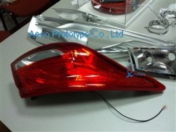 Tail light by 3D printing