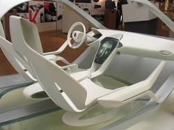 CNC Rapid Prototype--Automobile interior Rapid Prototyping